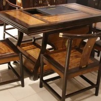 黄花梨茶具